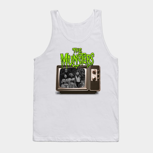 The Munsters Tank Top by Charlie_Vermillion